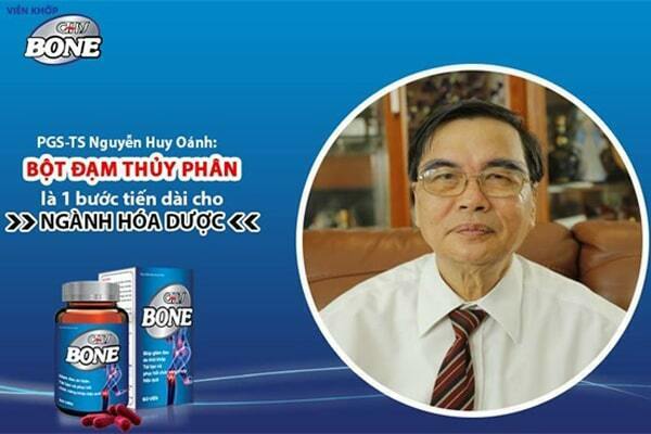 PGS.TS. Nguyễn Huy Oánh phát biểu về tác dụng của bột đạm thủy phân