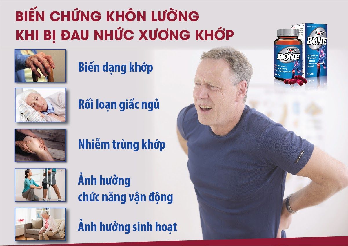 Những biến chứng khôn lường từ bệnh đau nhức xương khớp