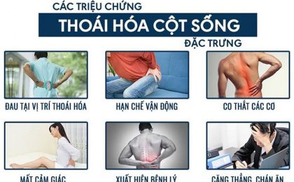 Thoái hóa cột sống là gì? Dấu hiệu nhận biết và cách trị bệnh thoái hóa